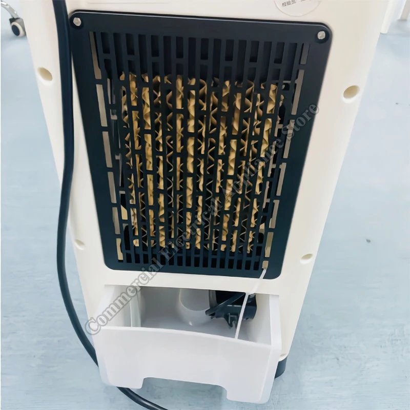 Water-Cooled Air Conditioner Fan Vertical Portable Electric Fan Household Mobile Cooling And Heating Dual‑use Heating Fan