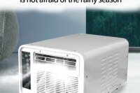 Portable Air Conditioner Heating and Cooling Doal Mode Compatible Energy Saving Mobile Air-Con with Remote Control for Outdoors