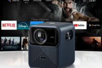 Wanbo Mozart 1 Pro 2025 4K 1200 Ansi Projector Google TV  1080P HDR10 MEMC HDMI 2.0 Sealed Beam Proyector Dual Wifi  20W Speaker