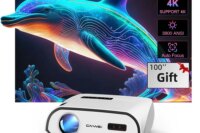 CAIWEI A10R Projector 4k Android for Home Full HD 1080P Auto Focus Wifi 6 3800 ANSI Smart TV Portable Beam projetores no brasil