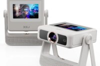 XBJ A5Pro Smart Doule Touchscreen Projector 1080P HD Proyector with WiFi , Auto Keystone Correction,Home Theater outdoor cinema
