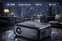 A8 Android 14 Google TV Projector 3200ANSI 1080P 4K | Netflix Certified DB Audio | Home Cinema Bedroom Day Night Viewing