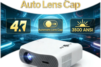 2026 new 4K Projector auto focus lens cap dual speaks Netfilx UHD home theater 2+64G 2.4+5G WiFi  MEMC gaming movie projectors