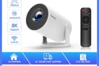 Magcubic Mini Portable HY300 Pro Projector 8K Full HD Native 720P 290 ANSI BT5.4 Android 14 Home Theater Outdoor Projector