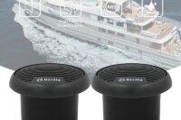 Herdio 3'' Waterproof Marine Speakers 2 Way Full Range Audio Stereo System Motorcycle Speaker With MAX Power 140W For Boat Car