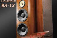 Balenald fever-grade hifi floor-standing three-way speaker audio home speaker BA-12 dual 12-inch bass audio speaker