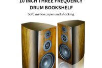 YYAUDIO 10 Inch 8Ohm High Low Speaker Bass Tweeter Hifi Bookshelf Speaker Professional Sound Floor speaker Box
