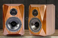 100W British 3 Way Passive Bookshelf Speakers HiFi 6 Inch Woofer Sound Box 87dB Sensitivity Audio System For Home Living Room