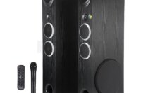 10 Inch Active Sound Box 200W Bluetooth Speakers 3-Way Audio USB SD FM AUX with Remote Control For HiFi Home Theater DJ Studios