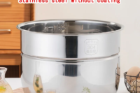 12 Liters200 Electric Pressure Cooker Liner Stainless Steel 304 Food Grade Multi-Bowl Soup Porridge Pot Bile Cooker Accessories