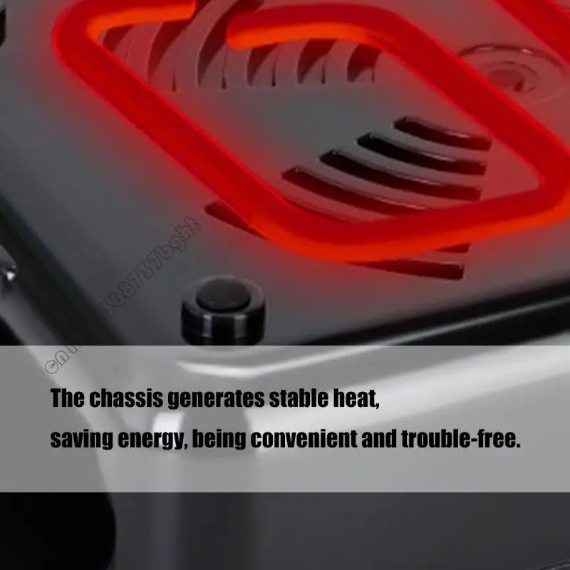 4XFB Portable Electric Hot Pot Grill 2 in 1 Cooking Device Multi Functional Cooker