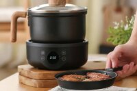 110V/220V Multi-function Electric Cooking Pot Non-stick frying Pan Dormitory Noodle Pot 1.8L Hot Pot Reservation Rice Cooker