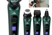 New Electric Shaver LED Digital Display Three-head Floating Razor USB Rechargeable Washing Multi-function Beard Knife