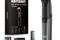 KENSEN S15 Electric Tirmmer for Men Dual-sided Blade IPX6 Waterproof Body Hair Razor Beard Trimmer 2 in 1 Trimmers for Barber