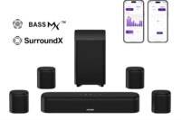 ULTIMEA 7.1CH Virtual Surround Soundbar for TV, 330W Home Theater System with Subwoofer,4 Surround Speakers,APP Control