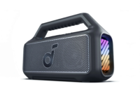 Soundcore Boom V2 by Anker, Outdoor Speaker, 80W, Subwoofer, BassUp 2.0, 24H Playtime, IPX7 Waterproof, Floatable (Refurbished)