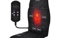 Massager Chair Pad Electric Heating Vibrating Cervical Neck Back Body Cushion Massag for Car Home Lumbar Mattress