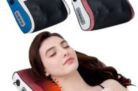 Multi Functional Neck and Shoulder Massager Household Neck and Back Kneading Tool with Multiple Adjustable Hot Compress Massage