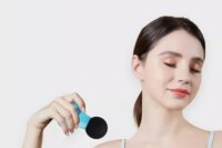 Mini Portable Massage Gun Deep Tissue Percussion Handheld Muscle Massager for Athletes Body Back Pain Relief