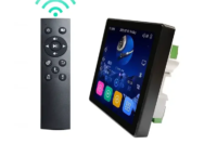 Touch Screen 4 Inch Android 10 Smart Home Audio System Alexa Voice Control WiFi Background Music Wall Amplifier