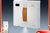 Window Vacuum Robot Cleaner ABIR WD8, Dual Ultrasonic Spray, AI intelligent Wipping, Updated Laser,Smart Home Glass Wall Washing
