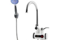 ATWFS Tankless Water Heater Faucet Shower Instant Water-Heater Electric Tap Heating Instant Hot Water for Kitchen and Bathroom