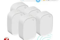 Tuya Zigbee Smart Temperature and Humidity Sensor Detector Battery Powered ZigBee Hub App Monitoring Work With Alexa Google Home