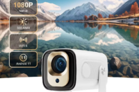 Magcubic HY310 Auto Focus Projector 1080P Native 4K 330ANSI Android 11 WiFi6 BT5.4 Mini Outdoor Movie Projector with Air Mouse