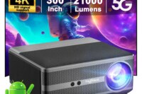 ThundeaL Full HD 1080P Projector TD98 WiFi LED 2K 4K Video Movie Beam TD98W Android Projector PK DLP Home Theater Cinema Beamer
