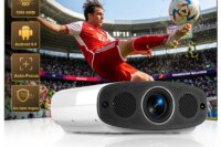 VEVSHAO A22 Full HD 1080P Projector 4K 1000ANSI Android WiFi Auto Focus 10W*2 Home Theater Projector for Office Meeting Video