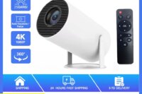 2026 New HY300 Projector 4K Android 11 Wifi6 290ANSI Allwinner H713 BT5.0 1080P 1280*720P Cinema Outdoor Portable Projetors ﻿