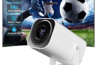 Salange P330W Mini Projetor Android 14 400 ANSI 4K 8K 1080P Wifi6 BT5.4 Home Cinema Portable Projector Android/IOS Video Theater