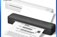 Inkless Portable A4 Thermal Printer Bluetooth PDF Excel Word Document Printing Machine Paper Roll For Office Work Home School
