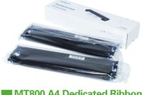 MT800 A4 Portable Document Ribbon Printer Consumables Cartridges Thermal Transfer Dedicated 2 Rolls/Box Ribbon For MT800 Printer
