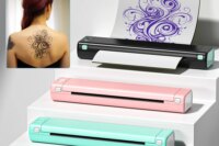 Phomemo M08F A4 Portable Blutooth Thermal Printer Supports A4 Paper Compatible with Android & iOS Phone & Laptop for Office