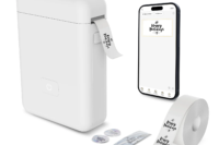 Label Maker Machine with Tape Portable Printer Mini Thermal Printers Self-adhesive Sticker for School Home Office Organization