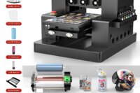 A3 UV Printer XP600 UV Flatbed Printing Machine A3 UV DTF Printer For Pen Bottle Wood UV Flatbed Printer A3 UV DTF Sticker Print