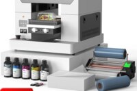 A4 UV Printer Machine A4 UV Flatbed Printer with White Ink mixing  System Support Small UV Printers for Phone Case Acrylic Wood