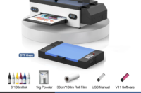 A3 DTF Printer with Epson R1390 Printhead Direct to Film DTF Printing Machine with Powder Shaker for Clothes T-Shirt Print