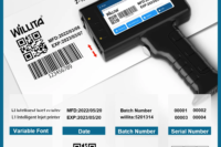 Willita Portable Handheld Inkjet Printer - Date/Batch No./Barcode/QR Code/Logo Printer for Labels Coding Industrial Inkjet Coder