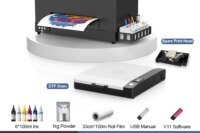 DTF Printer Machine for Epson L805 Print Head 13Inch DTF Printer with Shaker for T-shirt Clothes Directly to Film A3 DTF Printer