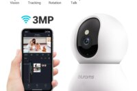 blurams Pet Camera 2K, 360° Indoor Security Camera, Dog Camera with Phone App, PTZ Cameras for Home Security Indoor, 2-Way Audio