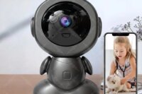 8MP Wifi Surveillance Robot Camera PTZ Security Baby Monitor Cam Two Way Audio Night Vision Smart Tracking Home IP Pet Cameras