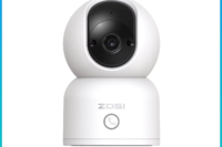 ZOSI C518 Indoor Pan/Tilt Smart Security IP Camera 2K/4K 360° Baby Pet Monitor AI Human Tracking 2.4G/5G WiFi Surveillance Cam