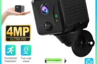 LS VISION 4G Mini Home Secuirty Camera 5MP Indoor Camera Night Vision WiFi Pet Camera Wireless Camera Motion Detection UBOX APP