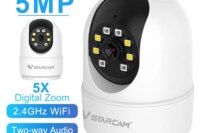 Vstarcam 5MP HD Smart PT Camera 2.4GHz WiFi Security Protection Indoor Video Surveillance Human Tracking Smart Home Pet Cam