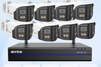 ANNKE 16CH Wireless NVR 4MP Dual Lens Security Camera System Ultra-Wide 170° WiFi 6 Outdoor Home Surveillance with 2-Way Audio