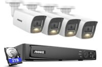 ANNKE 12MP POE Video Surveillance System 8CH NVR 12MP Security Cameras CCTV Kit Audio Recording Ip camera Color/IR Night Vision