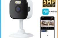 Mini 5MP WiFi IP Camera Indoor Wireless Color Night Home Security AI Human Detect CCTV Surveillance Block Camera O-KAM APP