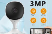 IMOU Cue 2E 3MP Wifi Security Camera Indoor Baby Monitor Human Detection Night Vision IP Camera Video Surveillance